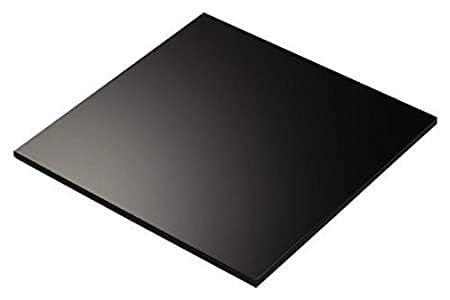 Generic KD RETAILBlack acrylic glass sheet board for writing art and craft Scholl project office work diy home dcor item 3mm thickness PACK OF 1 BLACK BLACK ACRYLIC SHEET 10X15 INCH 1 pcs - Image 1