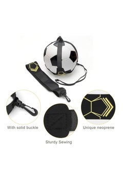 Hihonor Football Kick Trainer, Hands-Free Adjustable Solo Soccer Trainer, Soccer Training Equipment for Kids and Adults, Practice Aid Control Skills Football Training Belt  - Image 4
