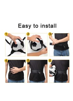 Hihonor Football Kick Trainer, Hands-Free Adjustable Solo Soccer Trainer, Soccer Training Equipment for Kids and Adults, Practice Aid Control Skills Football Training Belt  - Image 5