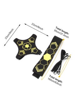 Hihonor Football Kick Trainer, Hands-Free Adjustable Solo Soccer Trainer, Soccer Training Equipment for Kids and Adults, Practice Aid Control Skills Football Training Belt  - Image 2