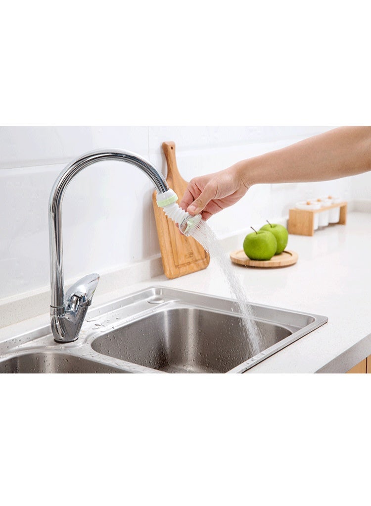 3 Pieces Universal Faucet Anti Splash Nozzle, Kitchen Tap Water Saving Extension, Filtered Sink Spray for Home Use - Image 5