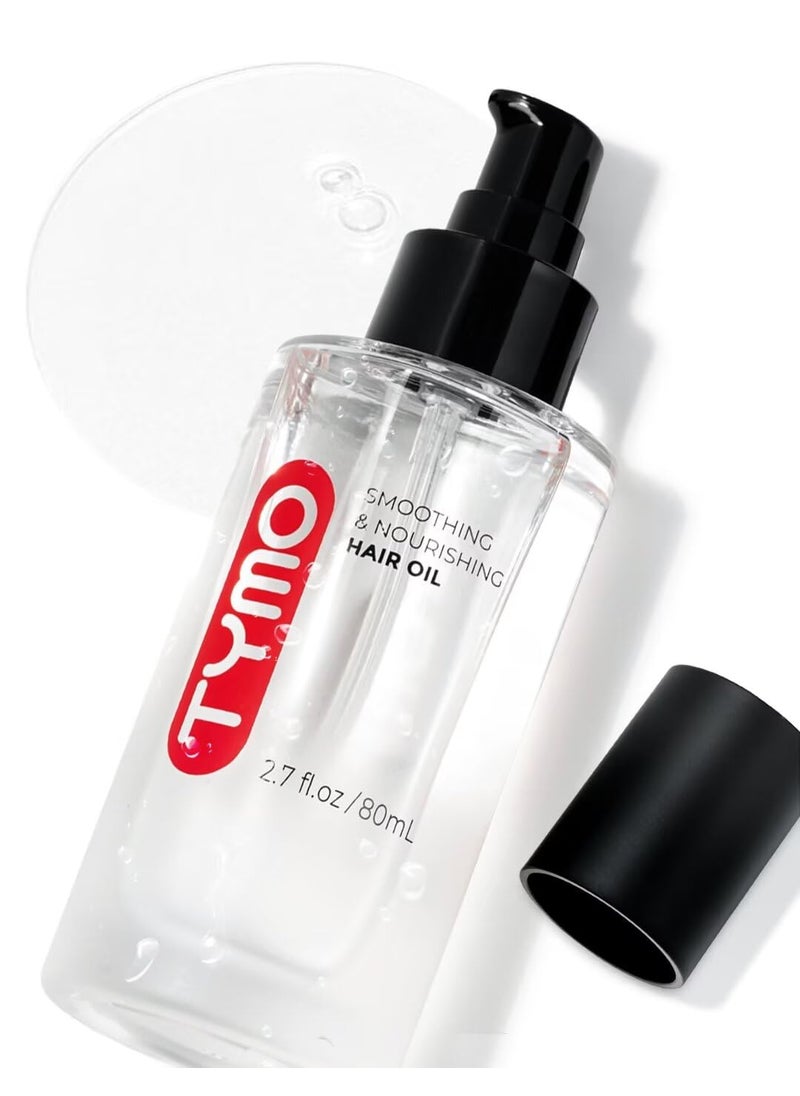 TYMO TYMO Weightless Hair Oil  Organic Nourishing Hair Treatment for Shine Smoothness and Protection  Vegan Hair Serum Perfect for Dry Damaged Frizzy and Curly Hair 27 Fl Oz 