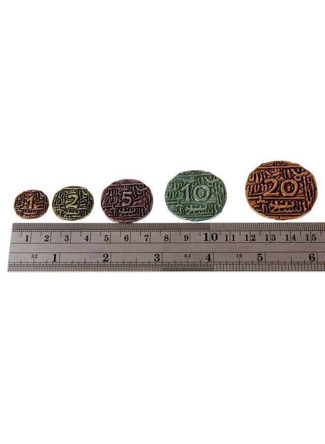 The Broken Token Prop Coins - Agra Metal Replica Coins, Pack of 69 - Fantasy Novelty and Replica Coins - Image 3