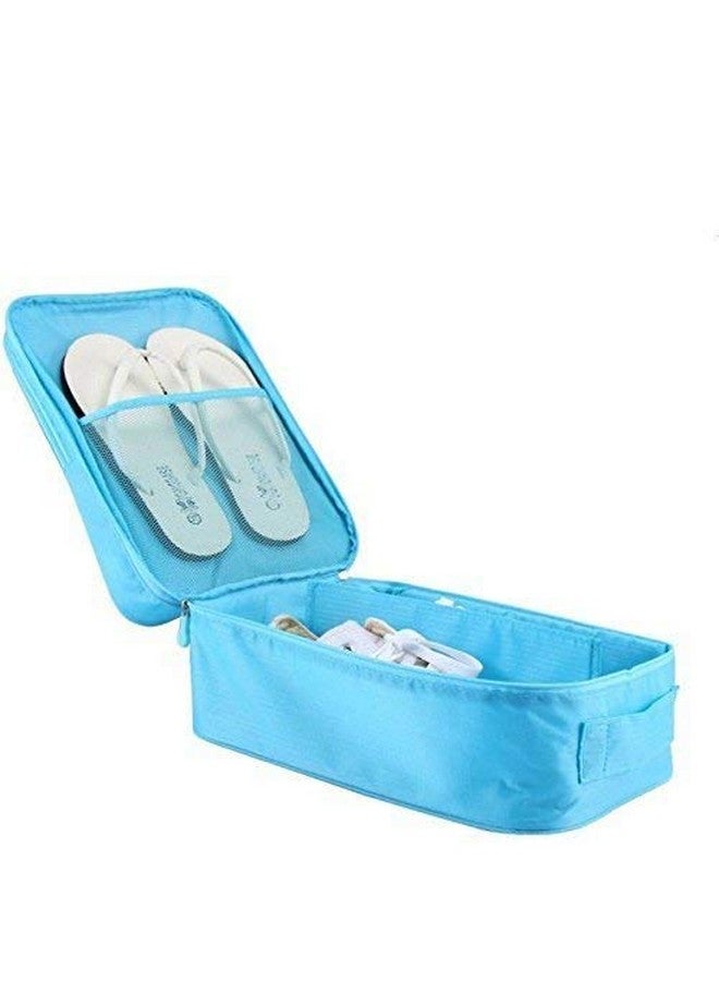 CLOMANA¬Æ 3 Layer Waterproof Travel Shoes Storage Footwear Organiser Pouch Bag for Travelling and Hiking (Multi Color) - Image 4