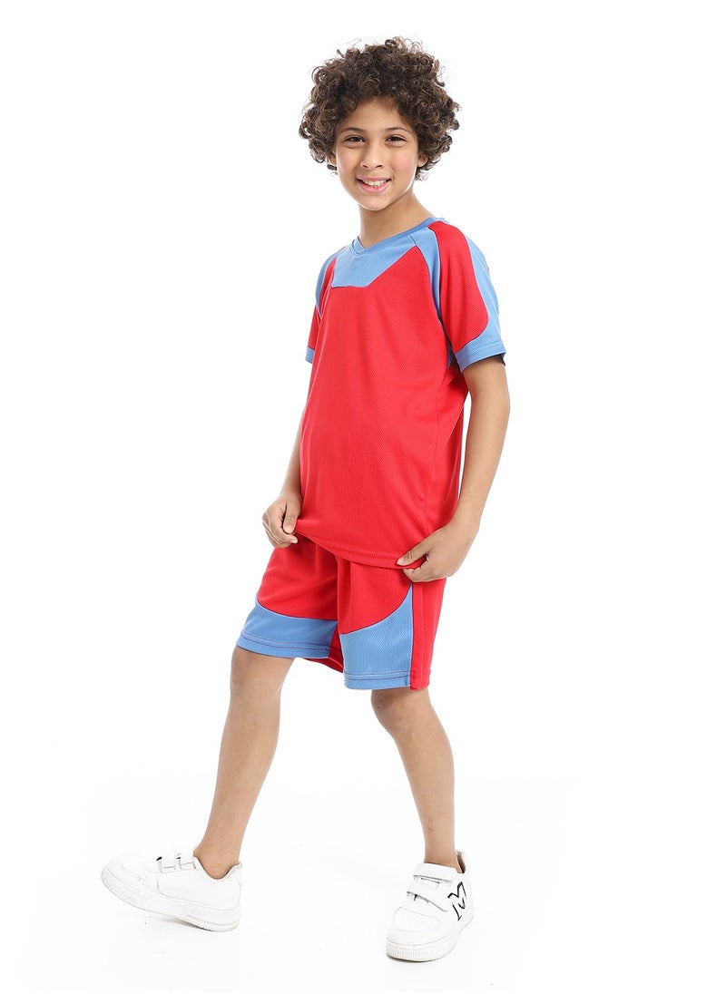 Caesar BoysSport T-Shirt With Short Set  - Image 2