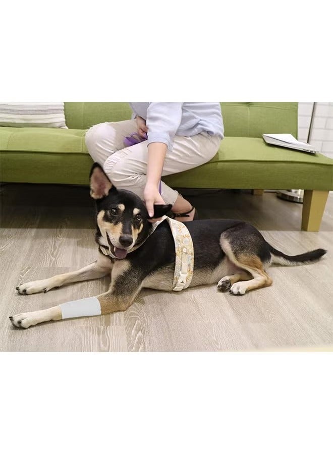 Generic 10 Rolls Self Adhesive Wrap Athletic Tape Gauze Breathable Elastic Cohesive Bandage for Sports Injury  Pet 5*4.5 cm, White - Image 3