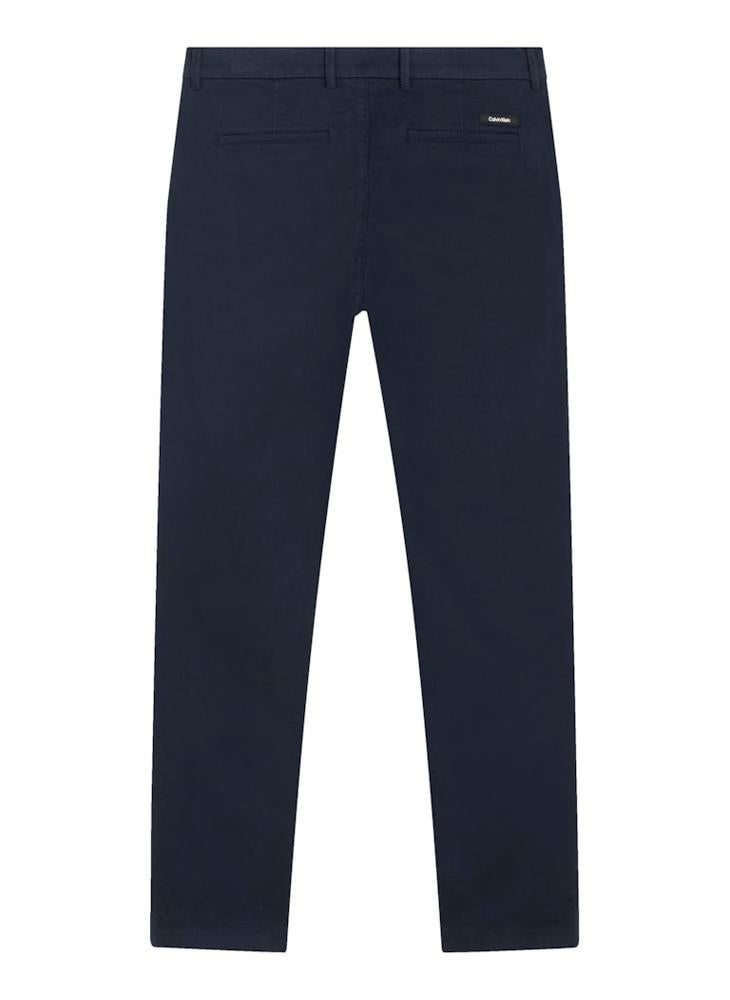CALVIN KLEIN - Modern Slim Twill Chino Trousers - Image 1