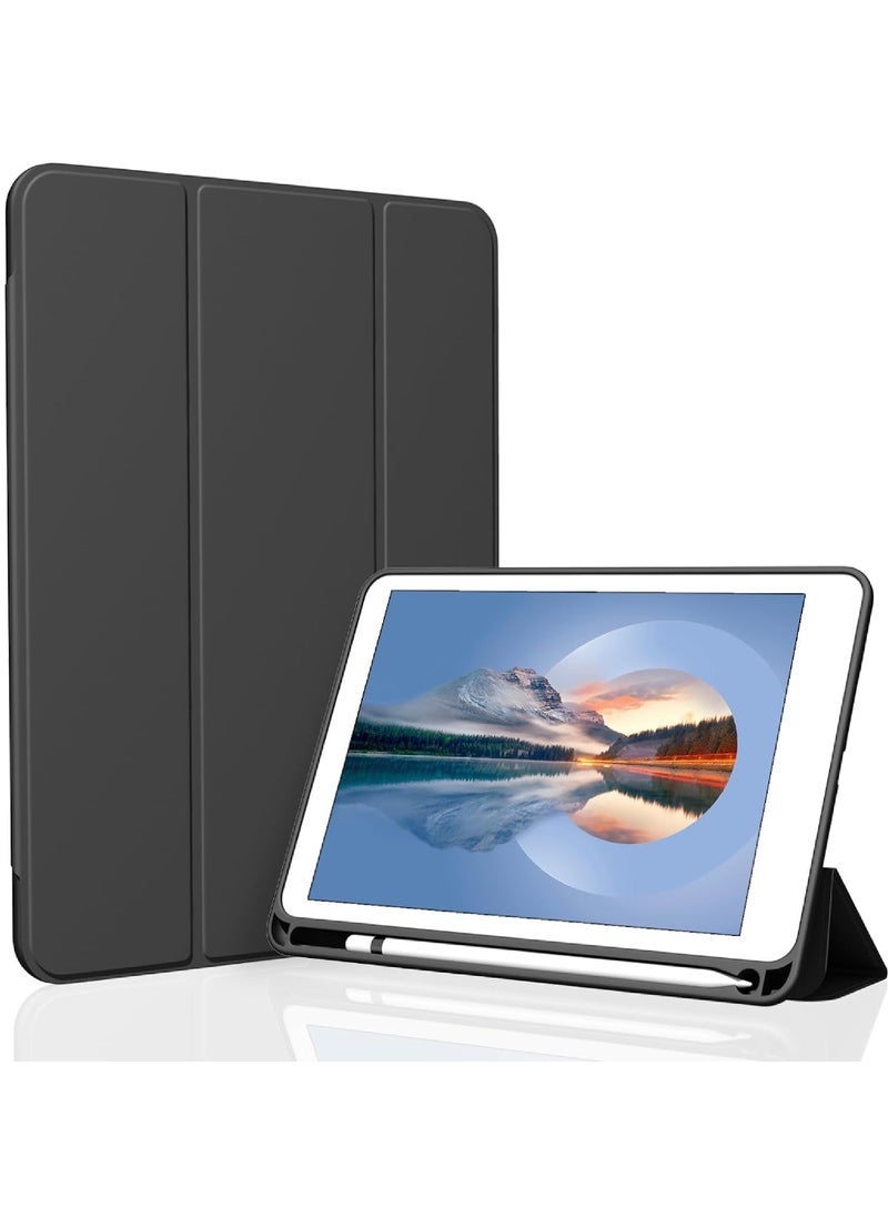 Captaintech Case for iPad mini 5/4 7.9 Inch (2019/2015) with Pencil Holder,Shell Soft-Touch Tablet Stand Cover, Auto Wake/Sleep for iPad mini 4/5 7.9inch (2015/2019 Model A1538 A1550 A2133 A2124 A2125 A2126)  - Image 1