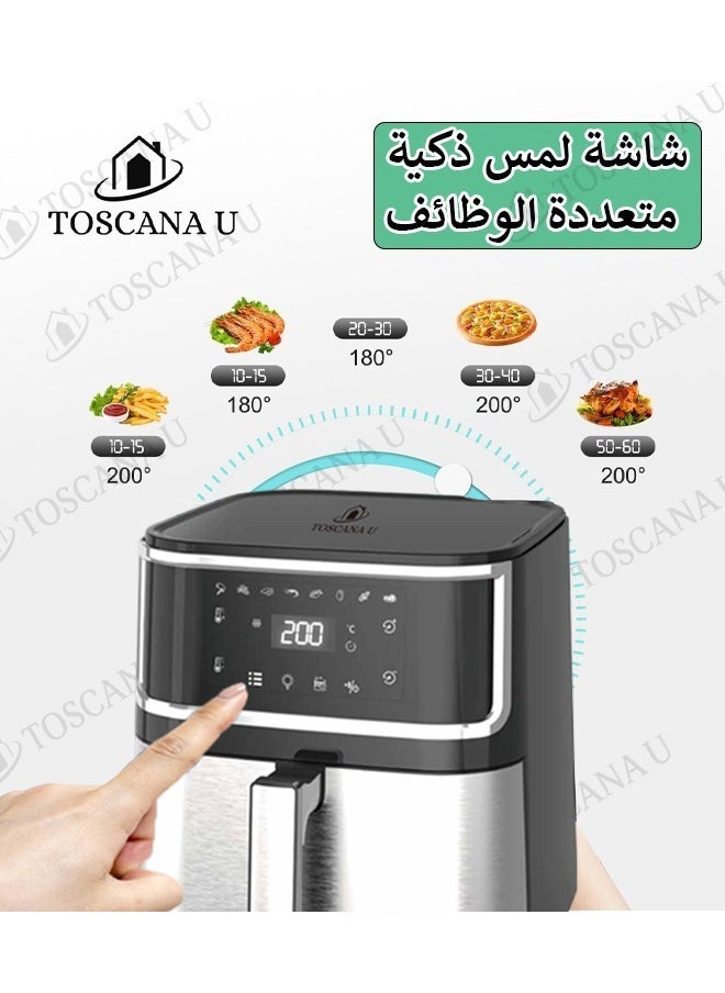 TOSCANA U - Air fryer with screen 8 liters of 1700 watts - Image 1