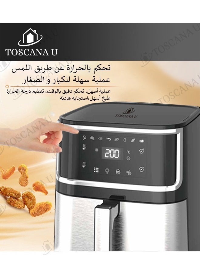 TOSCANA U - Air fryer with screen 8 liters of 1700 watts - Image 1