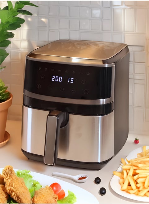 Air fryer with screen 8 liters of 1700 watts