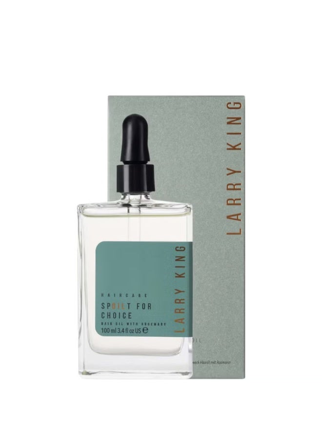 Larry King Haircare Spoilt For Choice Hair Oil 100ml - Image 1