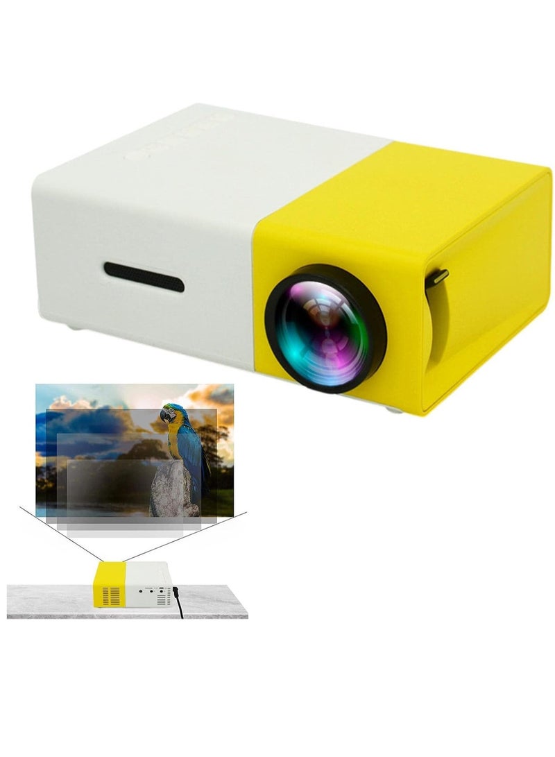 ELTRAZONE "YG300 Micro Mini Projector – Ultra Compact and Durable Portable Projector for Smartphones, Laptops, and Home Cinema" - Image 1