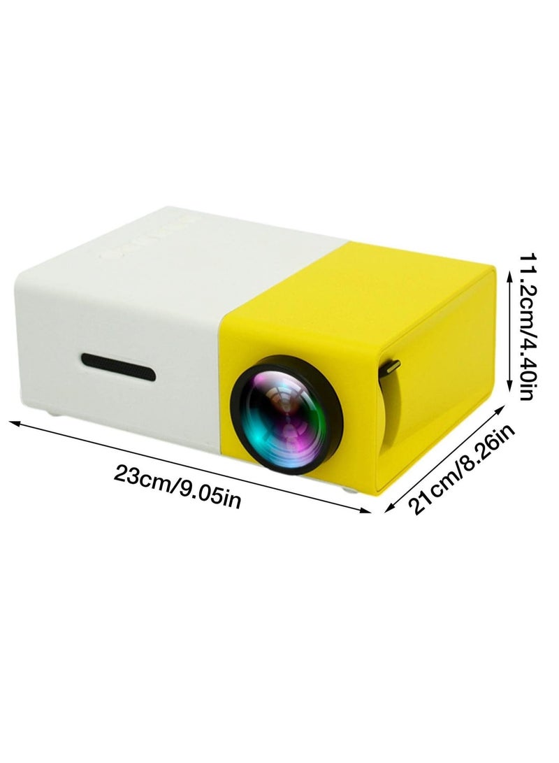 ELTRAZONE "YG300 Micro Mini Projector – Ultra Compact and Durable Portable Projector for Smartphones, Laptops, and Home Cinema" - Image 4