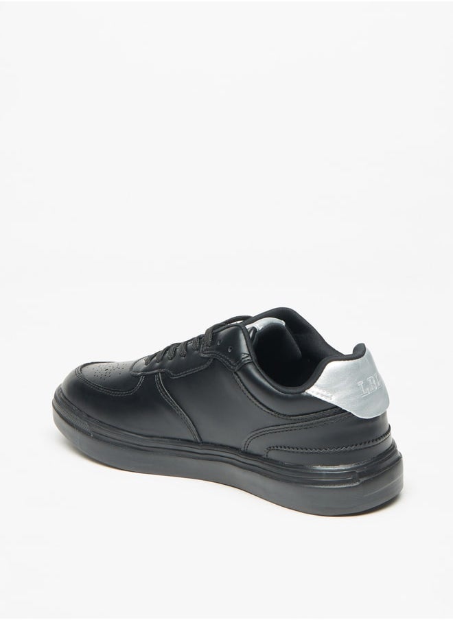 LBL by Shoexpress Men's Textured Lace-Up Sneakers  - Image 3