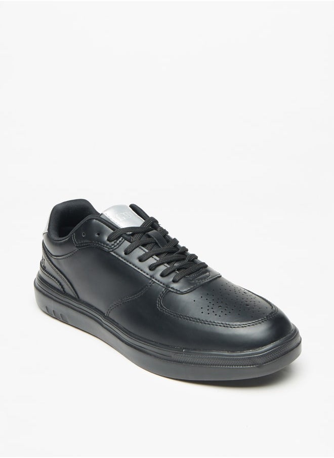 LBL by Shoexpress Men's Textured Lace-Up Sneakers  - Image 2