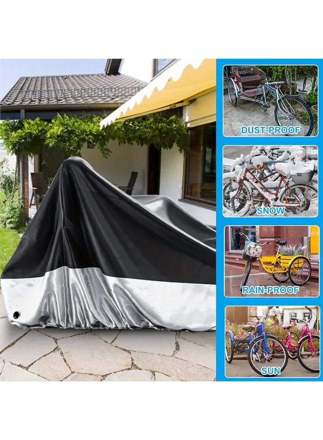 Waterproof Motorcycle Cover XL Size 90 55x37 4x49 21 Inches All Season Outdoor Use - Image 5