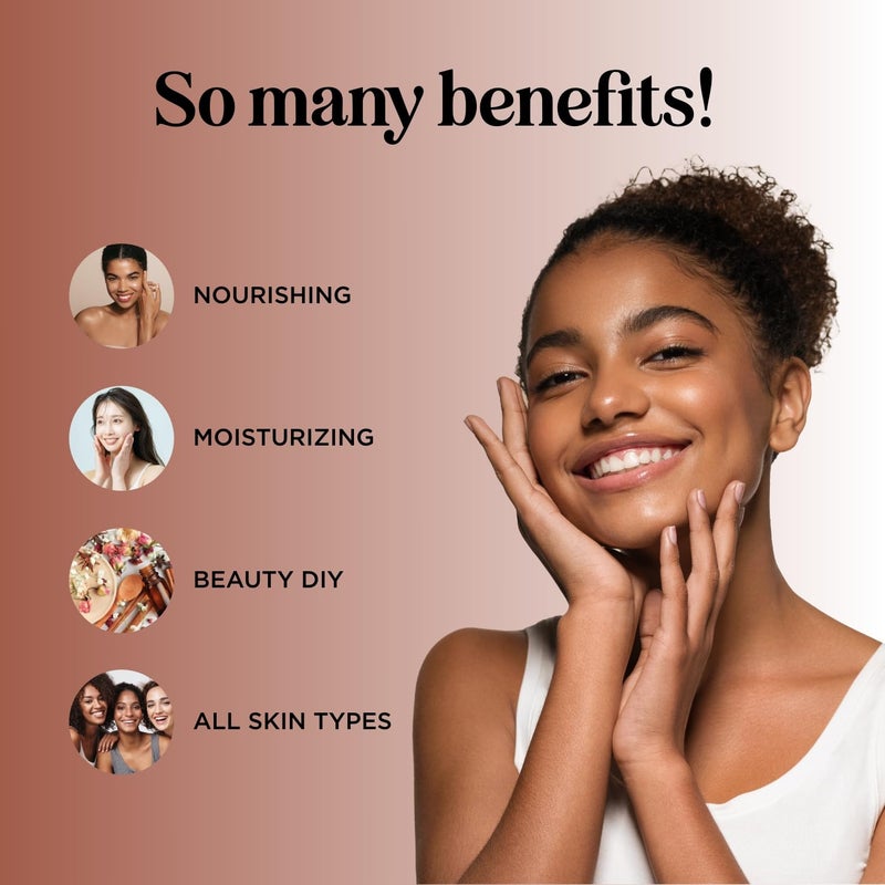 Maple Holistics Pure Castor Oil for Body & Skin Care Great for Wraps & Compresses - Castor Oil for Hair Skin and Nails plus Eyelashes and Eyebrows - Natural Carrier Oil for Essential Oils Mixing (Large 16 Fl Oz) - Image 2