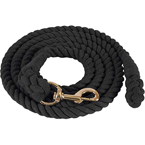 Mustang Basic Cotton Lead Rope Black - Image 2