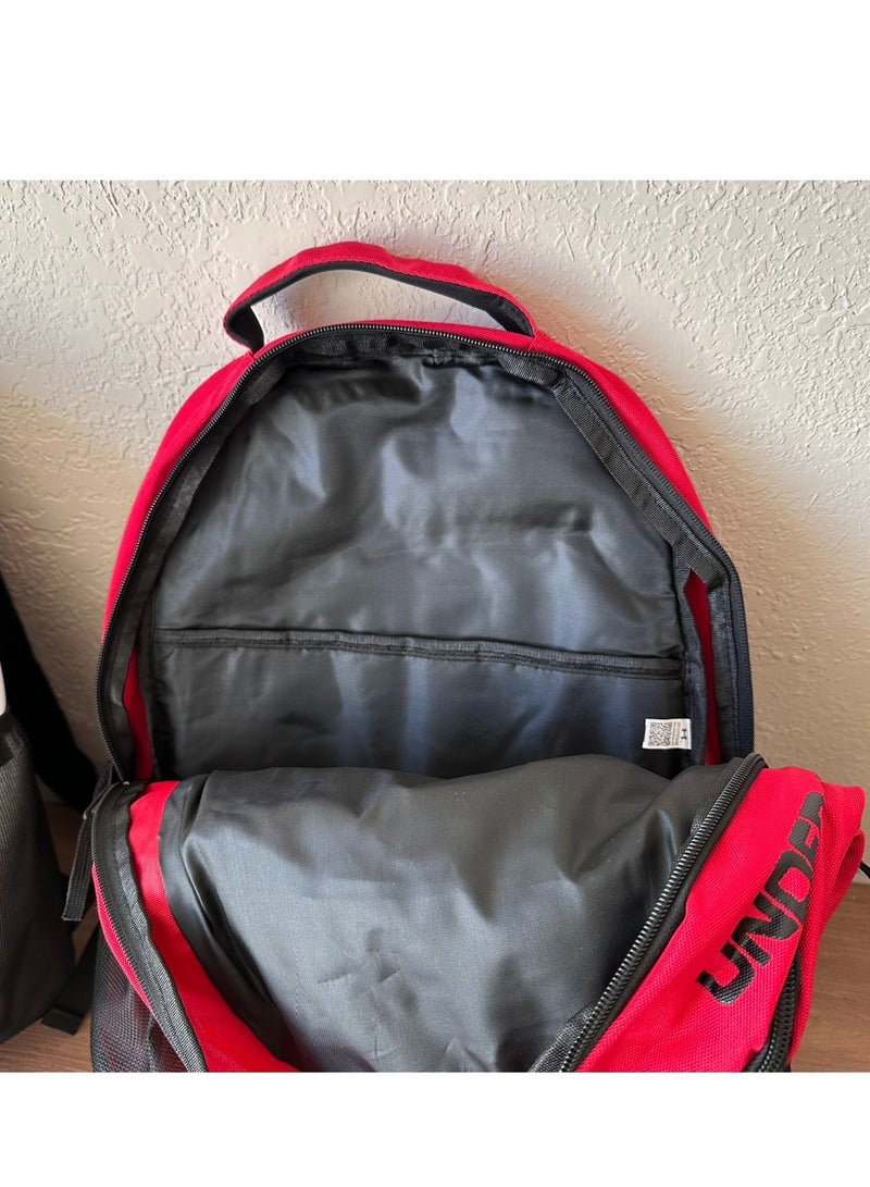 اندر ارمر 【موسم المدرسة】 حقيبة ظهر مدرسية ذات سعة كبيرة بسحاب ومطبوعة، حقيبة ظهر كلاسيكية للطلاب، حقيبة ظهر للكمبيوتر المحمول، حقيبة ظهر ملونة - Image 4