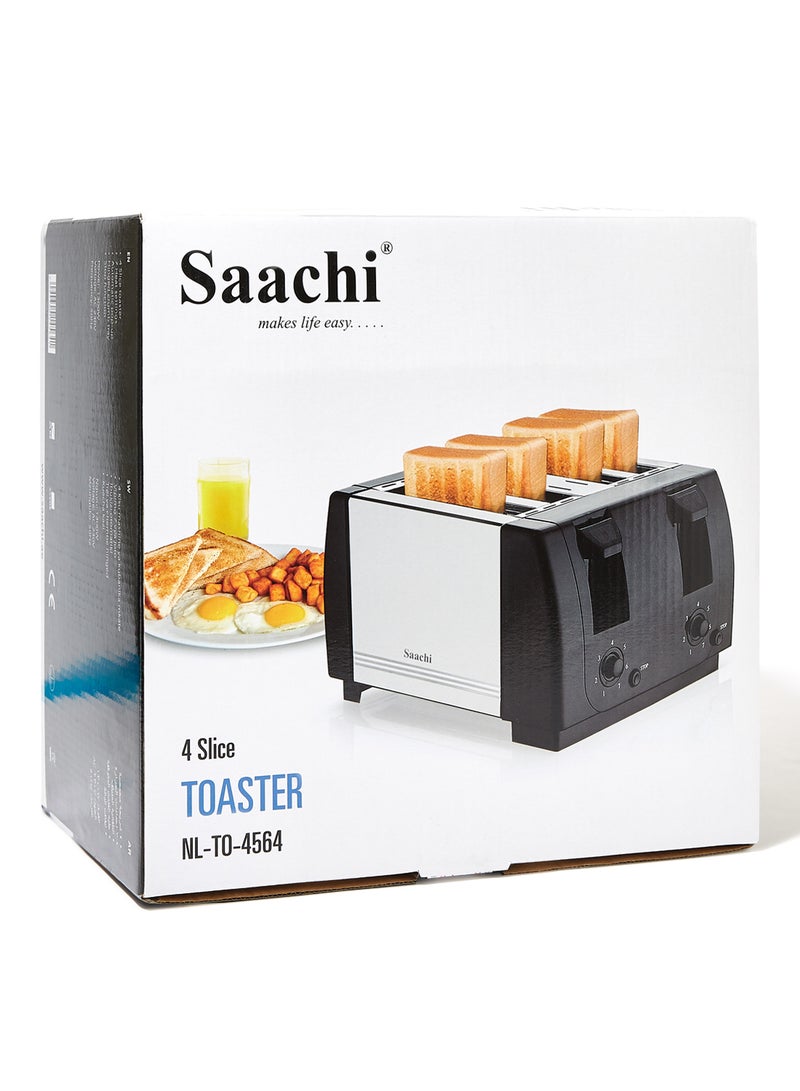 Saachi 4-Slice Toaster 1300 W NL-TO-4564-BK Black - Image 4