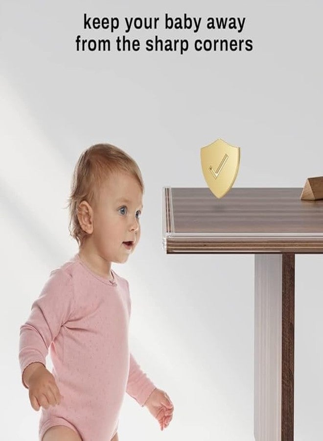 ميسلو واقي زوايا سيليكون من MISSLO لحماية زوايا وحواف طاولة الأطفال، المكتب، الطاولة، السرير، غطاء أمان للزوايا والحواف الحادة، مصدات زوايا ناعمة لحماية الأطفال (1 متر × 2) - Image 4