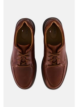 clarks Men Standard Fit Un Abode Ease Lace Up Casual Shoes, Dark Tan  - Image 3