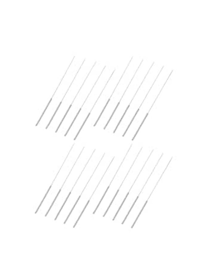 Stainless Steel 3D Printer Nozzle Cleaning Needles 0 4mm 20pcs Maintenance Kit - Image 1