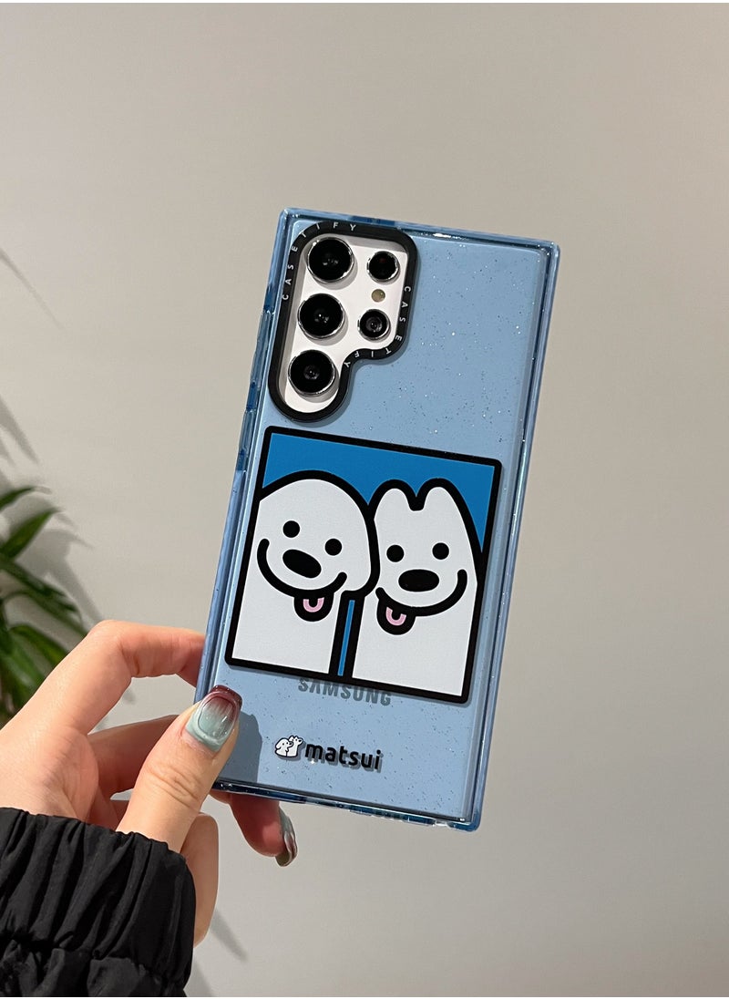 Casetify - Buddy Duo: Samsung Galaxy S23 Ultra Matsui Dog Case - Image 1
