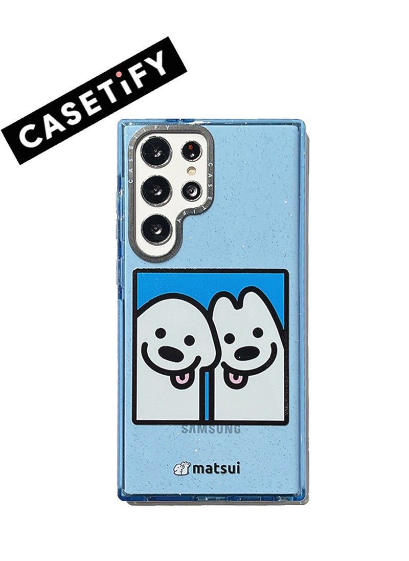 Casetify - Buddy Duo: Samsung Galaxy S23 Ultra Matsui Dog Case - Image 1