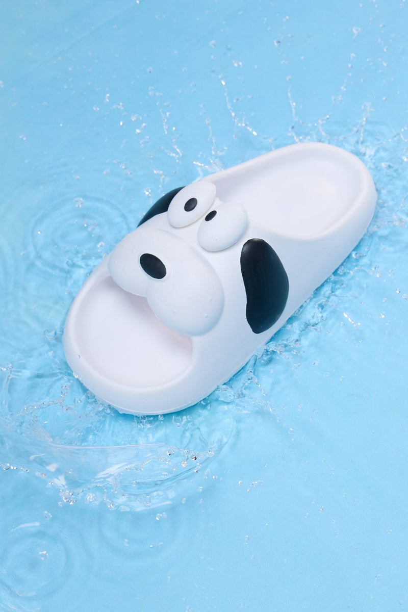 DeFacto White Boy Boy Flat Sole Eva Slippers Casual - Image 1