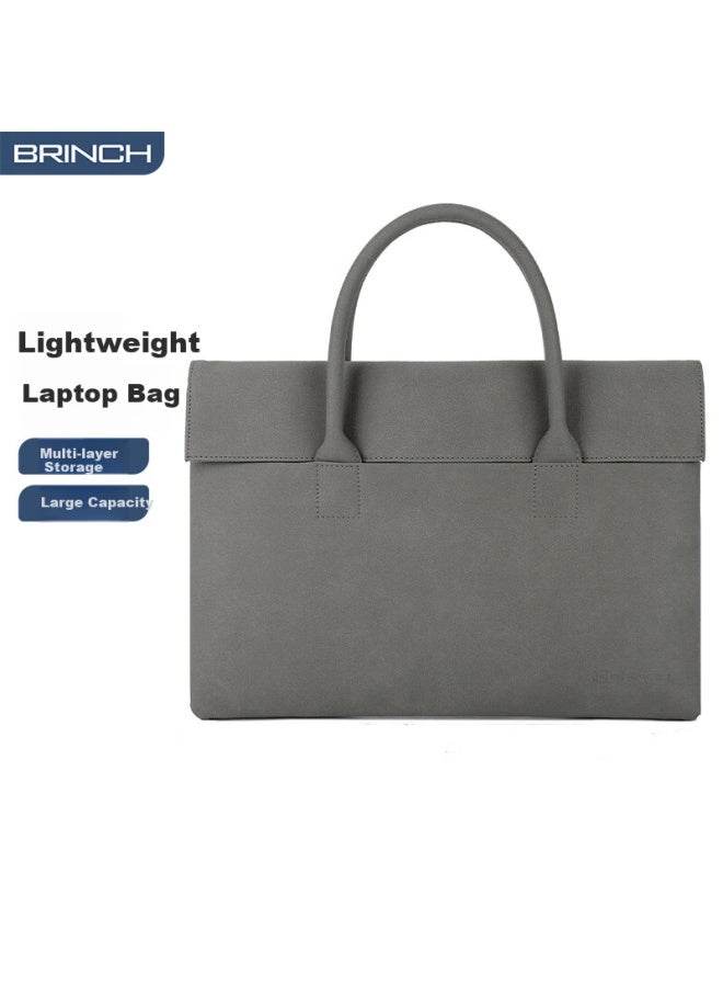 Brinch Laptop Bag For Women, 15.6-inch, Handheld, Suitable For Commuting And Business, Compatible With Apple And Huawei Laptops - Image 1