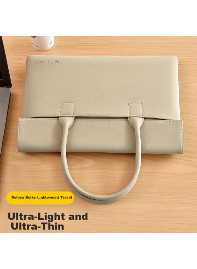 Brinch Laptop Bag For Women, 15.6-inch, Handheld, Suitable For Commuting And Business, Compatible With Apple And Huawei Laptops - Image 2