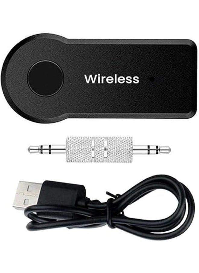 Bluetooth Receiver, Portable 3.5mm Aux Bluetooth Adapter for Car/Home Sound