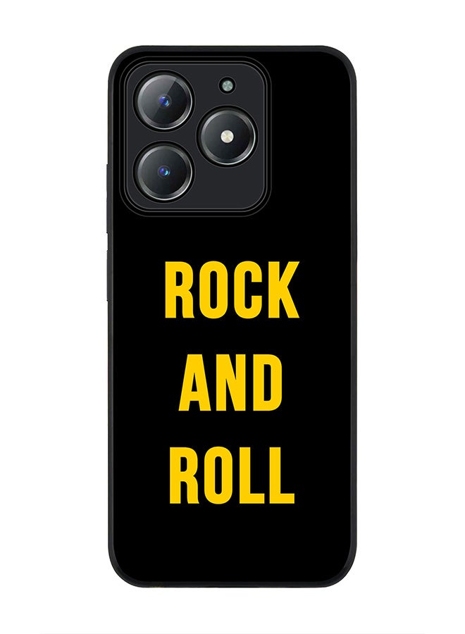 Stylizedd For Realme C63 / Realme C61 4G Case,Slim fit Camera Protection, Shockproof Thin Phone cover  - Rock and Roll - Image 1