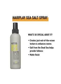 kms Hairplay Sea Salt Spray, 6.7 Oz  - Image 3