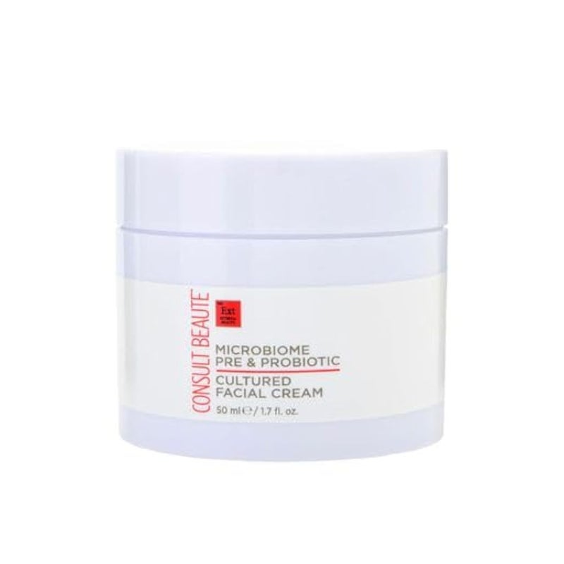 Consult Beaute MICROBIOME Pre & Probiotic Cultured Facial Moisture Cream - Nourish & Balance Skin - Lactobacillius - 1.7 oz - Image 1