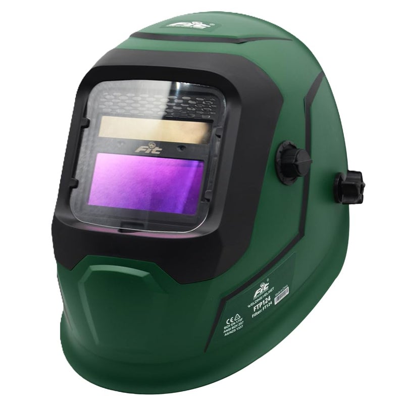 FIT FTE124 Electronic Welding Machine with Light and Manual Control – Fixed Filter and Full Eye Protection While Soldering