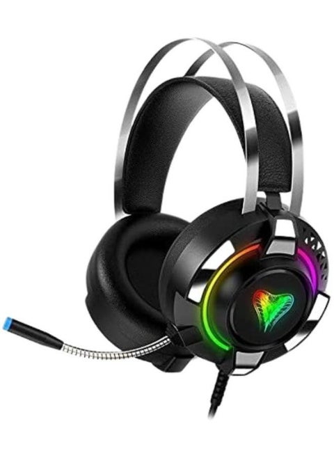 Forev G9 Stereo Sound, Noise Reduction Game Earphone - Easy Volume Control - Laptops, Computer - Black
