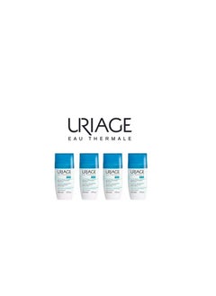 Uriage Uriage Power 3 Deodorant (4 x 50ml) - Hypoallergenic Anti-Perspirant Deodorant 
