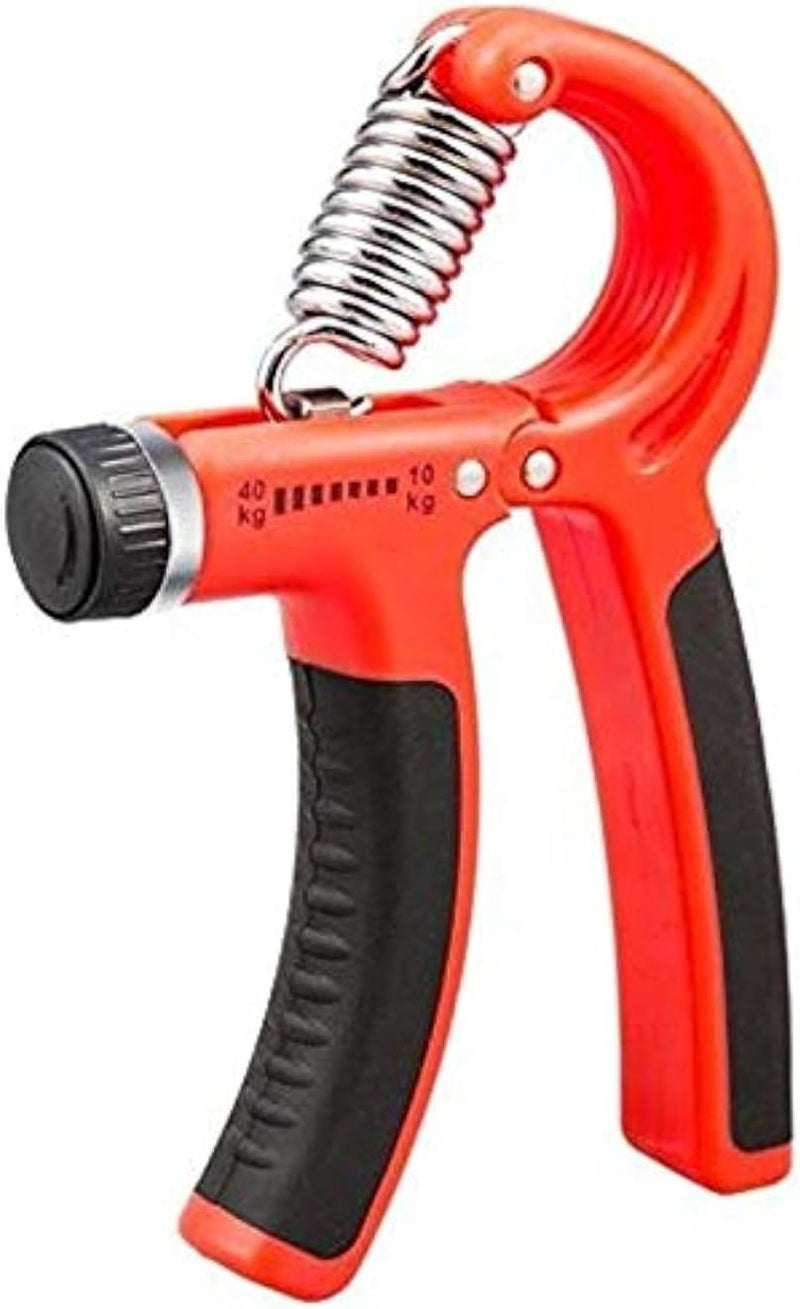 Strength trainer Adjustable resistance 10-40 kg Hand-held exercise device Non-slip gripper_ with two years guarantee of satisfaction and quality