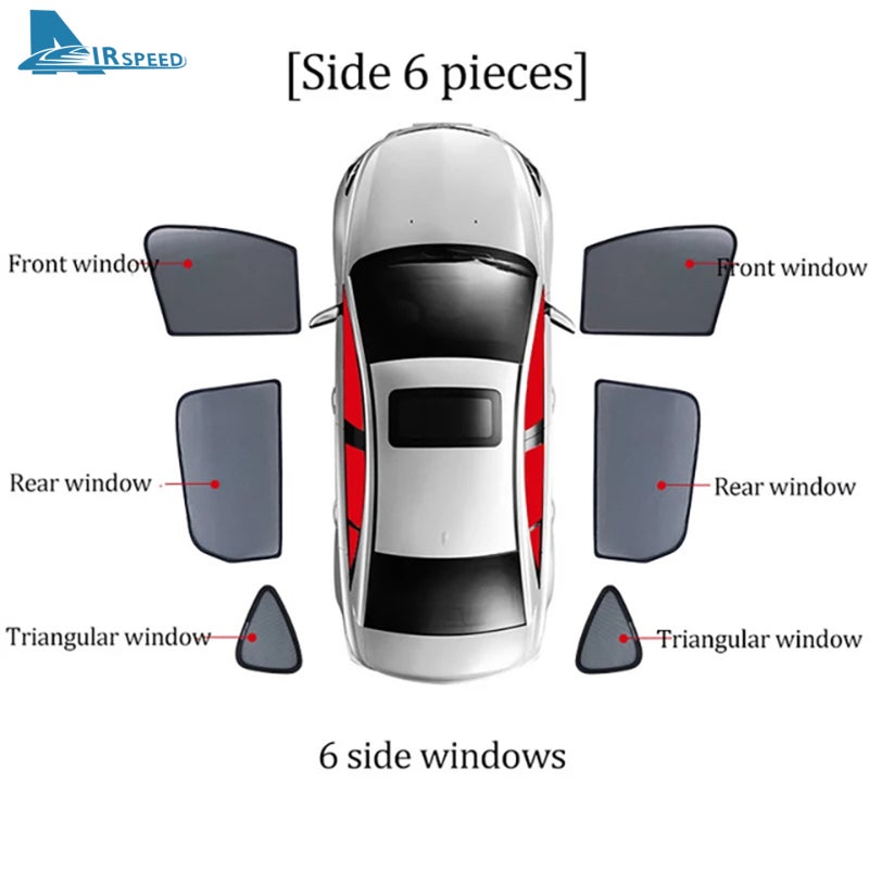 Car Sunshade Shield for BMW 3 Series E46 - Front Rear Side Windshield Sun Visor - Image 2