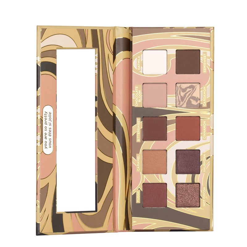 Pacifica Cocoa Nudes Mineral Eyeshadow Palette â€“ 10 Shades Eye Makeup Naked Mineral Eye Shadow - Earth-Tone Rich Chocolate & Praline Neutral Talc-Free Highly Pigmented Cocoa Butter Clean Beauty Vegan - Image 1