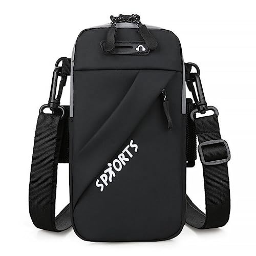 Optifit® Armband for Mobile Phone Running with Detachable Strap and Keychain, Waterproof Multi Mini Sling Bag, Reflective Phone Bag for iPhone 14, 13, Large capacity Arm Band for Within 7in 's Mobile - Image 1