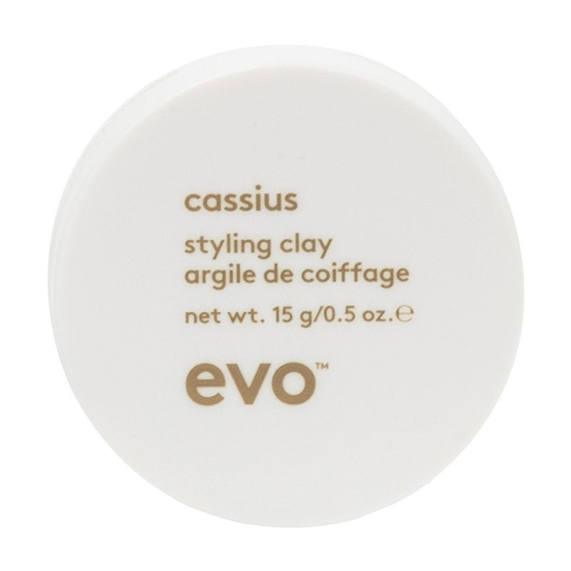 EVO Cassius Styling Clay - Travel Size Strong Hold Hair Styling Clay For Definition, Texture & Malleable Style Control with A Matte Finish - 0.5oz