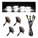 NYTKL 4 PCS Car LED Grille Lights Waterproof Bright Front Grill Trim Lamps with Wiring Harness Bumper LED Running Lights for 20042019 F150 F250 F350 Raptor 20132018 Ram 1500 Black White - Image 2