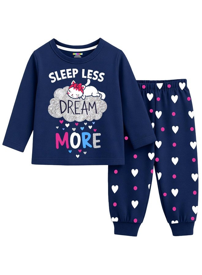 Kuchipoo Baby Girl Regular Fit Cotton T-Shirts and Pyjamas Set (KUC-PSUT-226, 12-18 Months, Multi-Colored) - Image 5