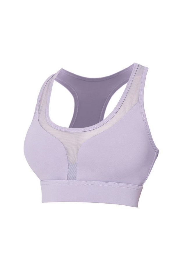 Mid-high Strength Detachable Chest Pad I-shaped Beauty Back Sports Underwear Women's Shock Absorption Running Fitness Yoga Bra Bra