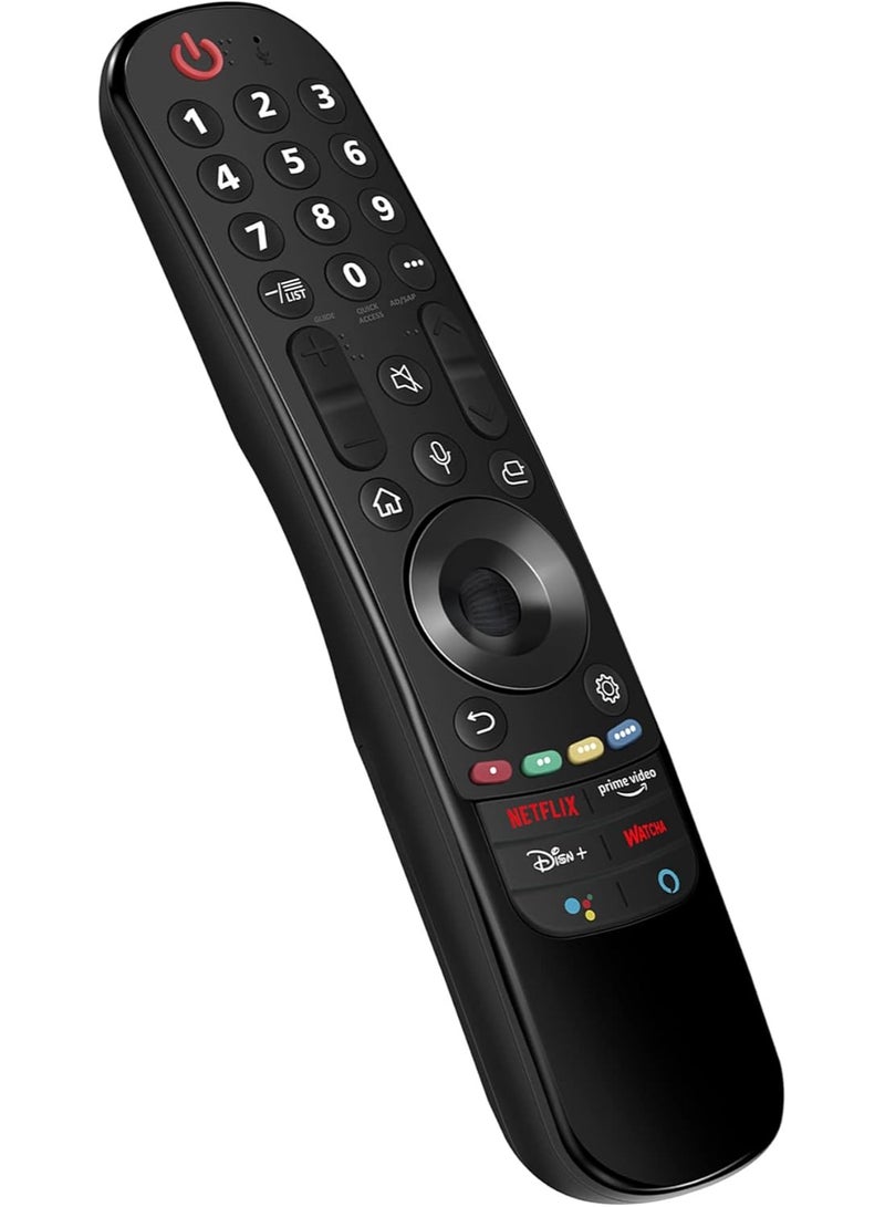 ELTRAZONE Replacement Magic Voice Remote Control ANMR21GC AN-MR21GC with Netflix Prime Video Disney+ Watcha Shortcut App Buttons Fits LG TV A1 C1 G1 90 99 UP8770 UP8000 UP8070 NanoCell 75 80 90 99 Series 4K with battery - Image 4
