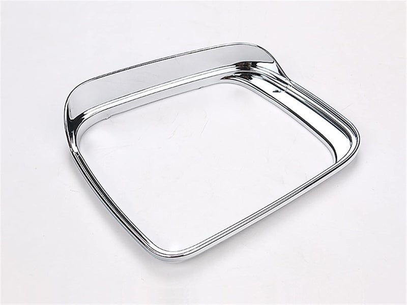 Wivplex 2PCS ABS Chromed Rearview Mirror Eyebrow Shield Cover - Image 2